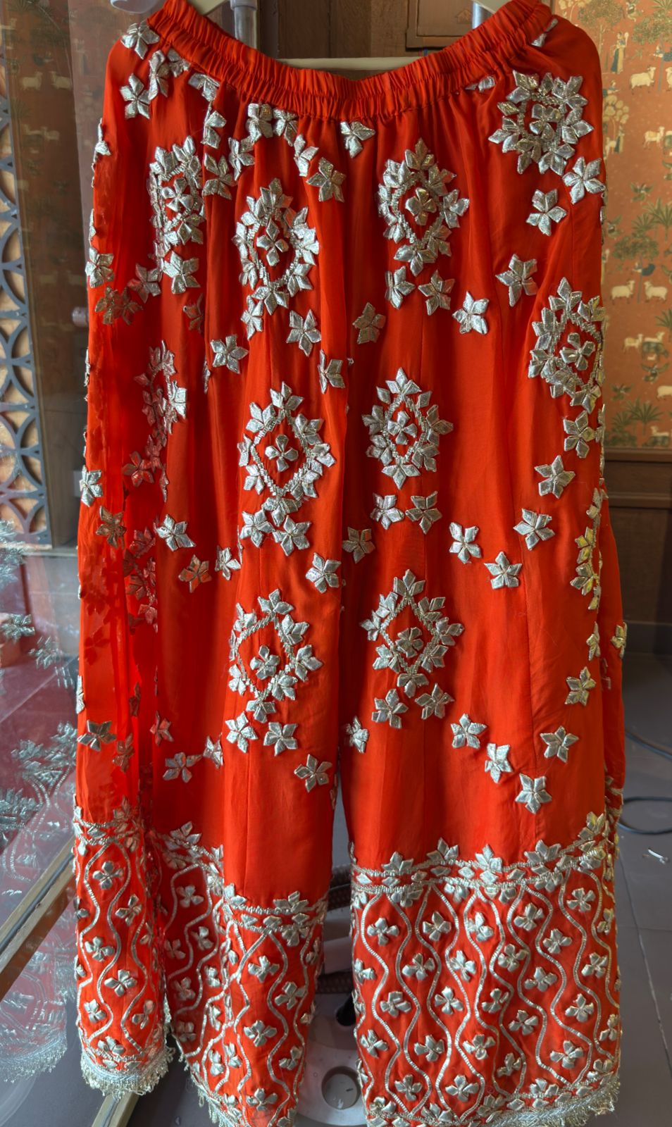 Vibrant traditional Punjabi-style outfit